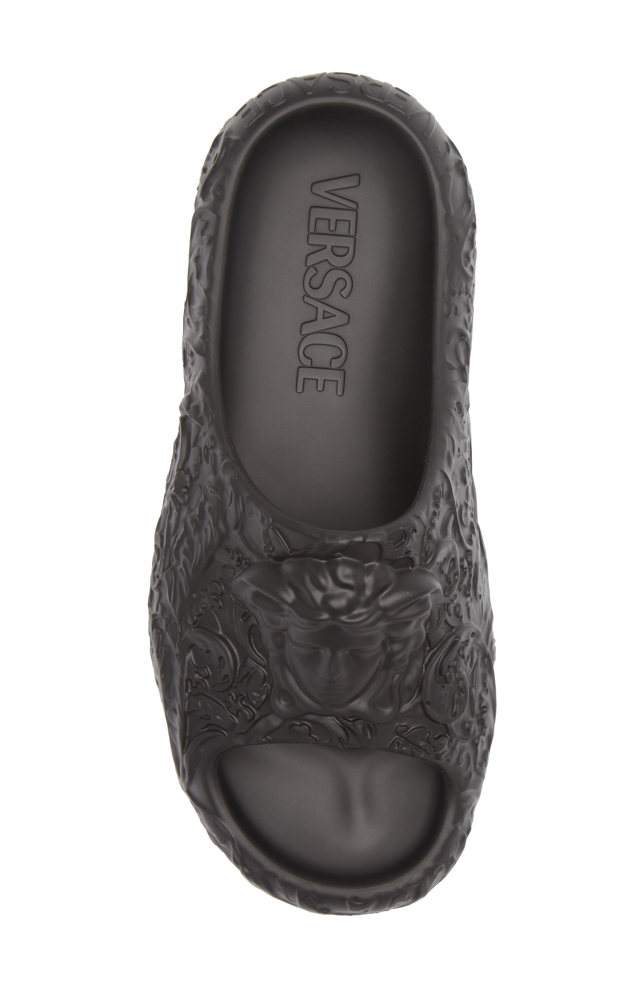 Versace Molded Barocco Pool Slide, Alternate, color, 