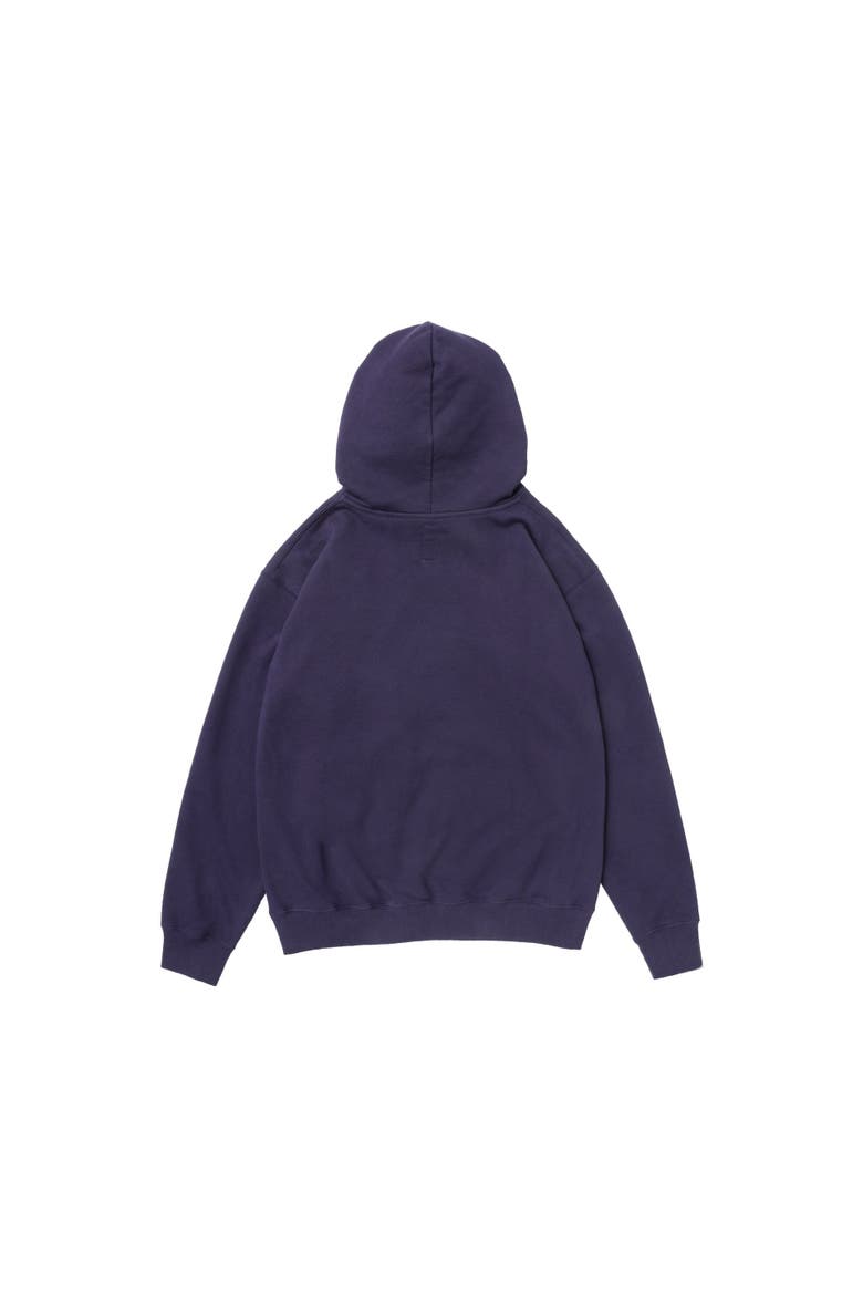 Icon Spell Out Hoodie, Alternate, color, Navy