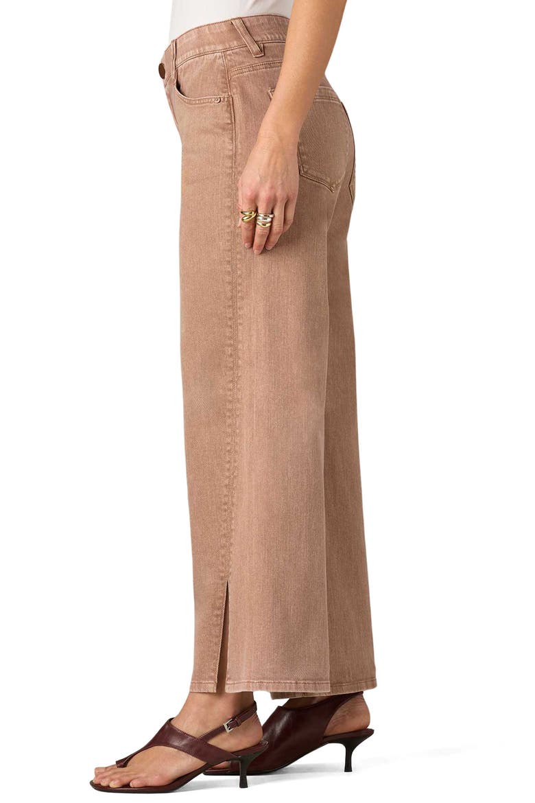 Sam High Waist Ankle Wide Leg Jeans, Alternate, color, WASHED SOFT MINK