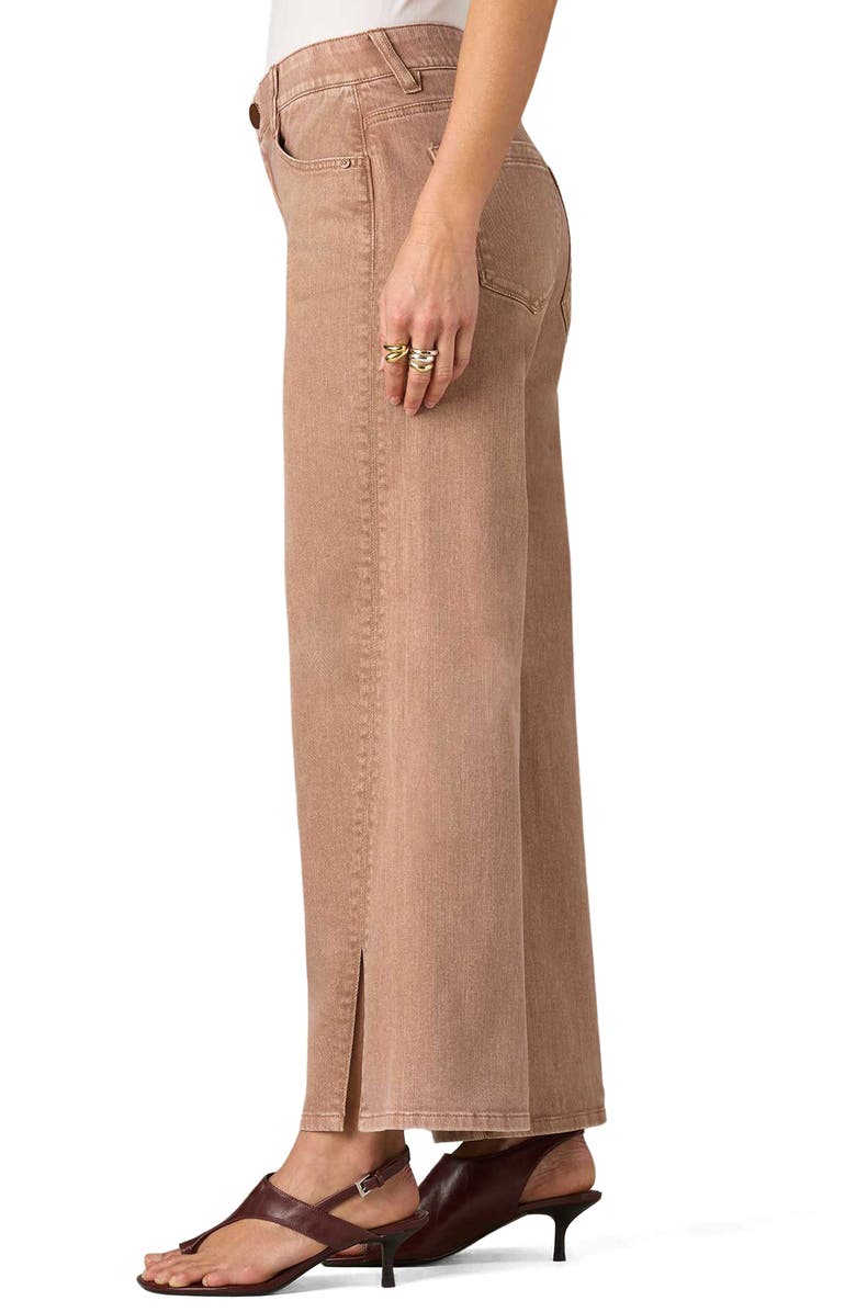 Wit & Wisdom Sam Side Slit High Waist Wide Leg Jeans, Alternate, color, Washed Soft Mink