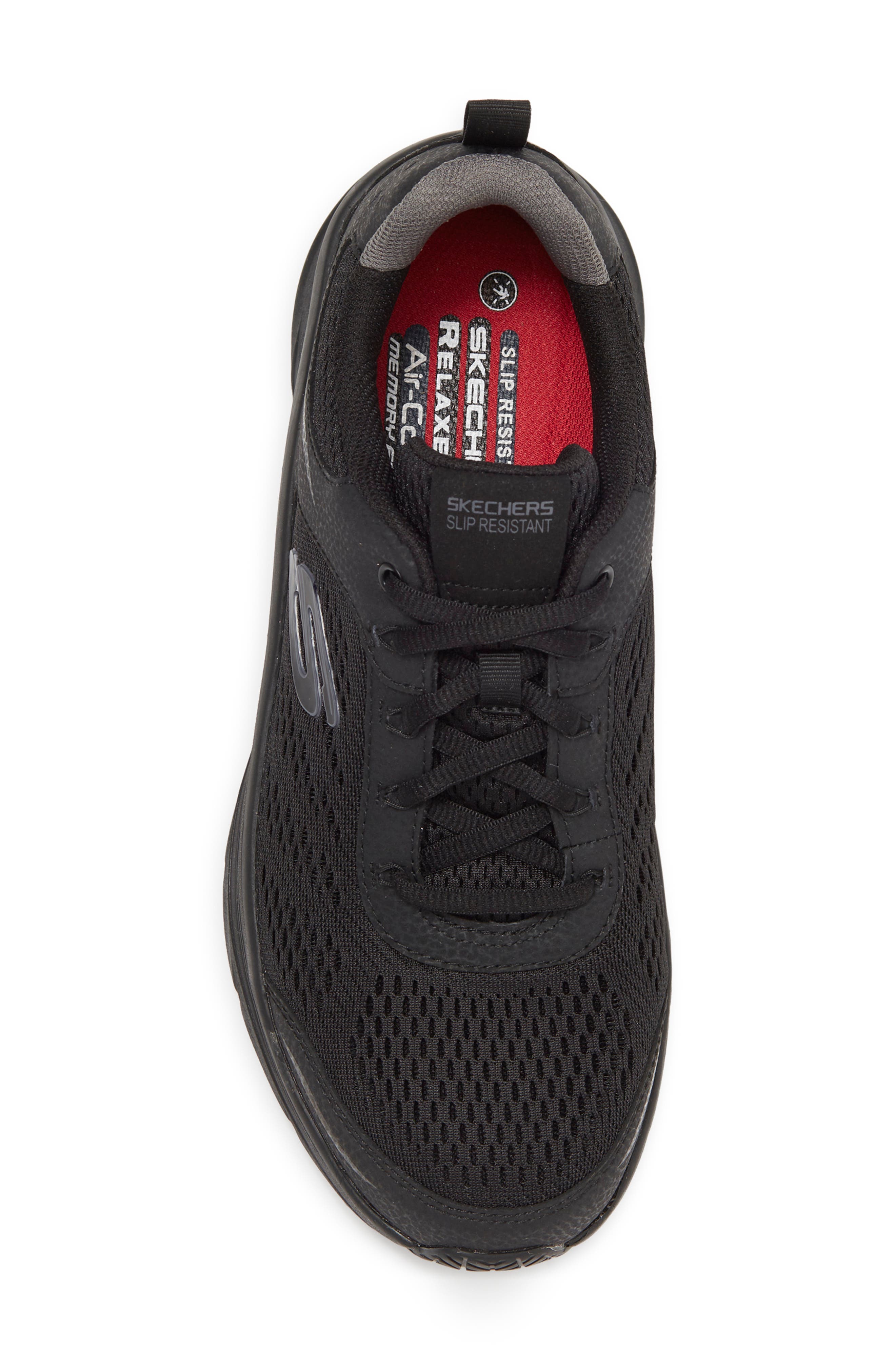 SKECHERS Lux Walker Leather Sneaker, Alternate, color, 