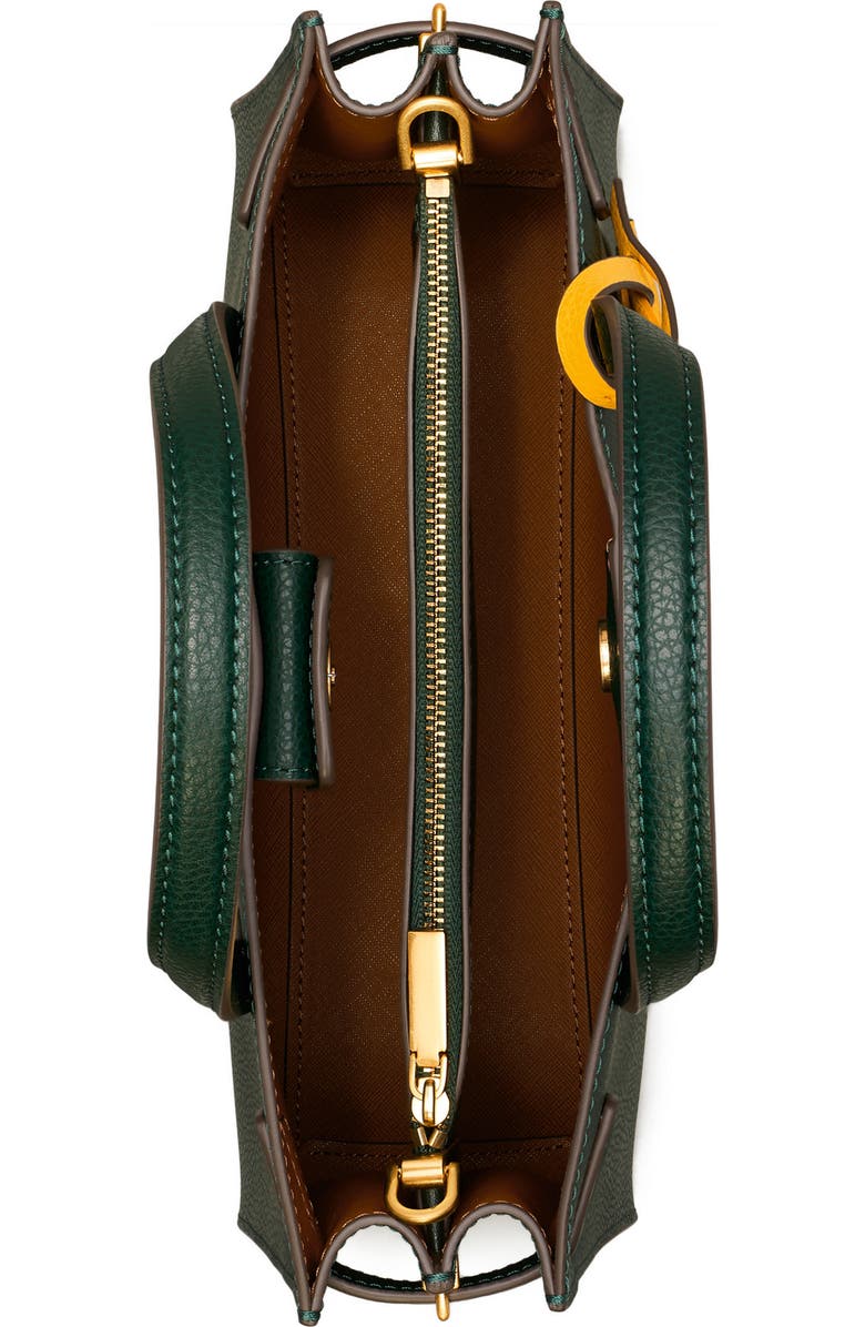 Tory Burch Small Walker Leather Satchel, Alternate, color,