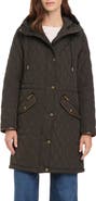 Vince Camuto Diamond Quilted Hooded Coat