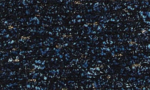 Lafayette 148 Cosmos Bouclé Tweed Crochet Trim Sheath Dress In Blue