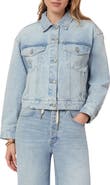 Scotch & Soda Oversized Crop Denim Jacket