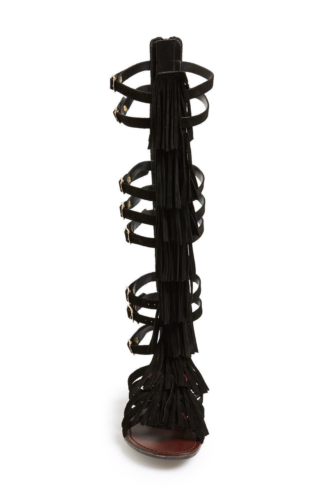 Steve Madden 'Villano' Gladiator Sandal, Alternate, color, 