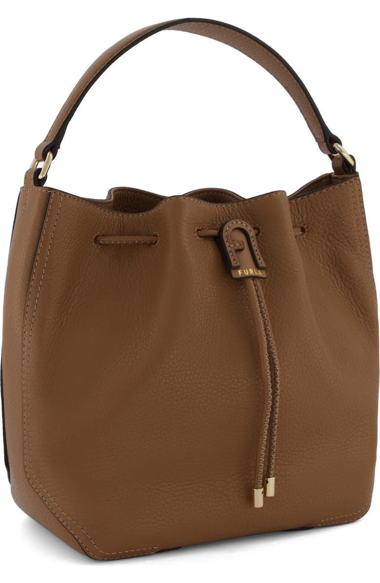 Furla Atena Leather Bucket Bag, Alternate, color,