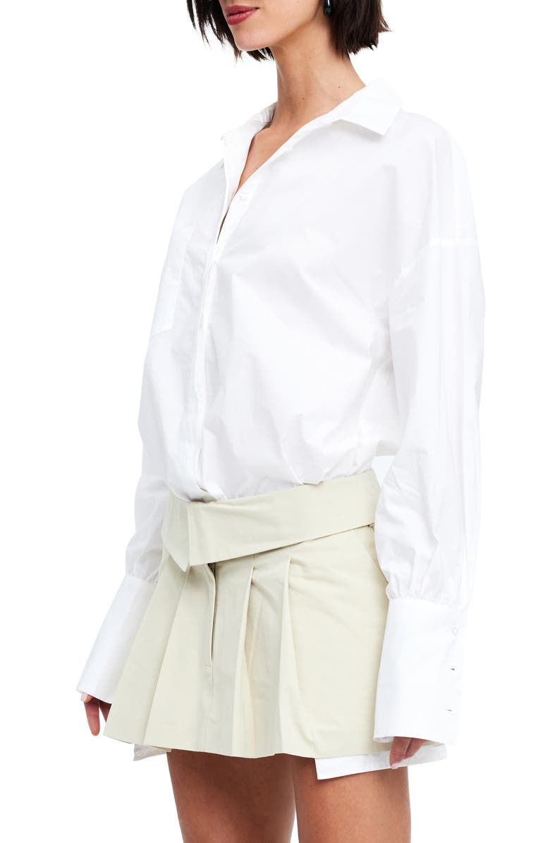 LIONESS Dad Poplin Shirt, Alternate, color,