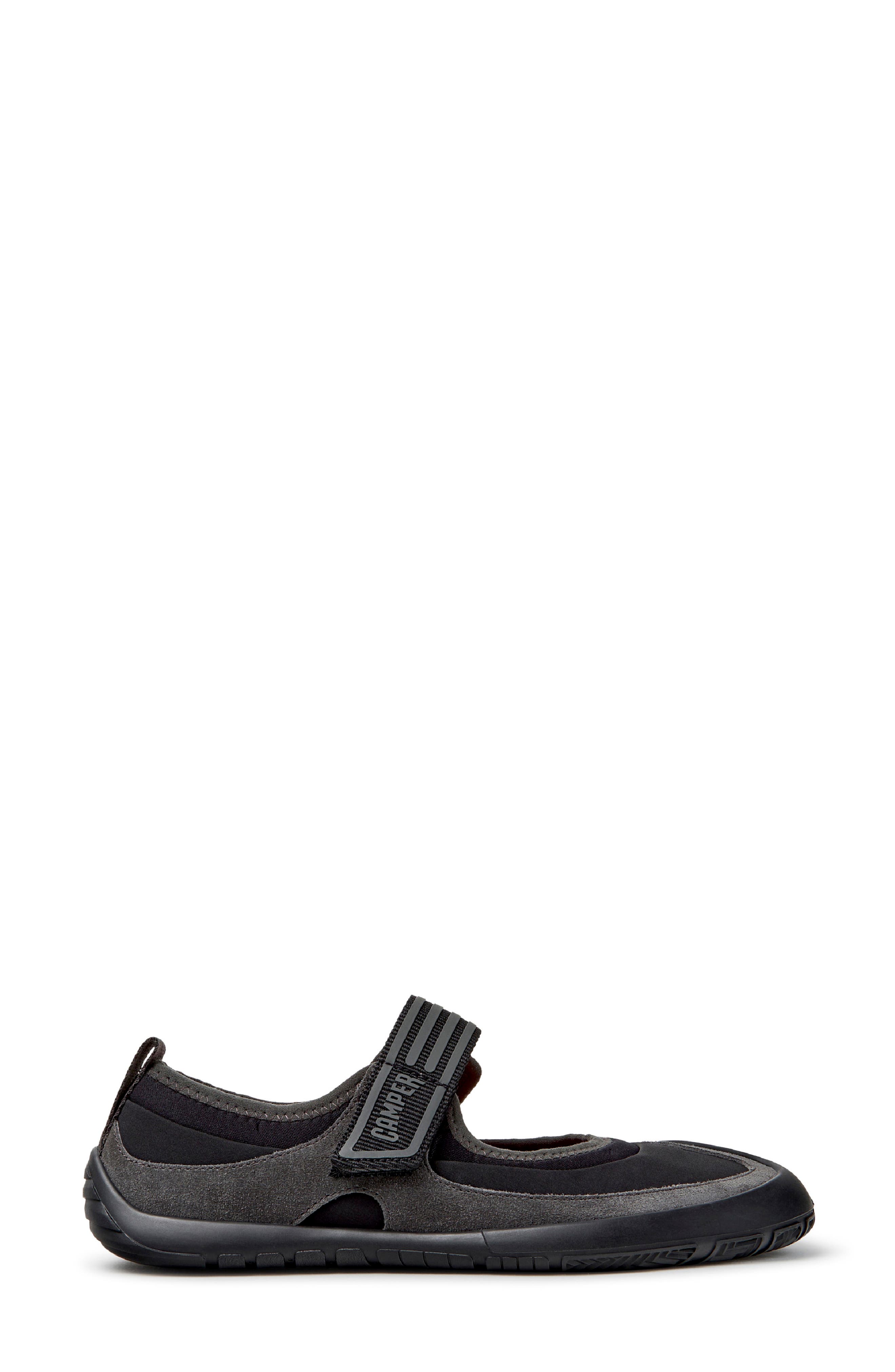 Peu Path Leather Mary Jane, Alternate, color, BLACK
