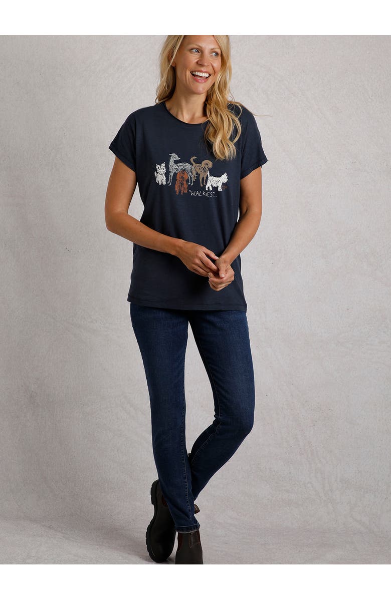 Weird Fish Walkies Slub T-Shirt, Alternate, color, 