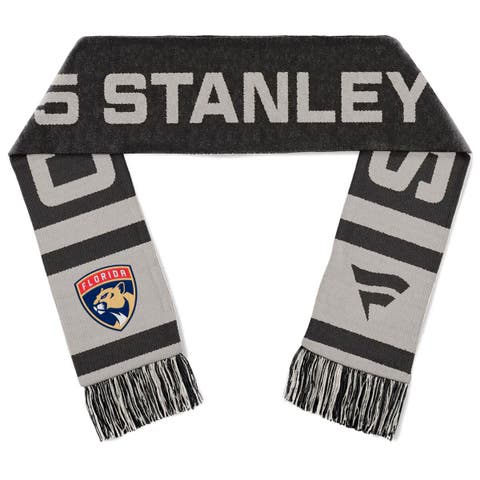 Gray Florida Panthers 2025 Stanley Cup Champions Locker Room Scarf