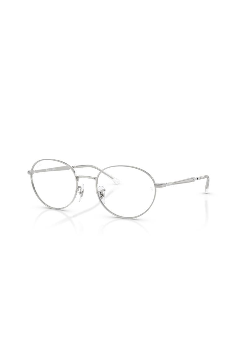 54mm Oval optical glasses, Main, color, Silver