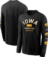 Nike Men's Nike Black Iowa Hawkeyes Classic Location Long Sleeve T-Shirt