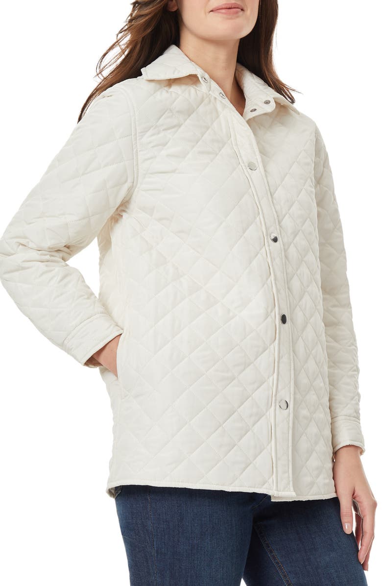 Jones New York Quilted Jacket, Alternate, color, 