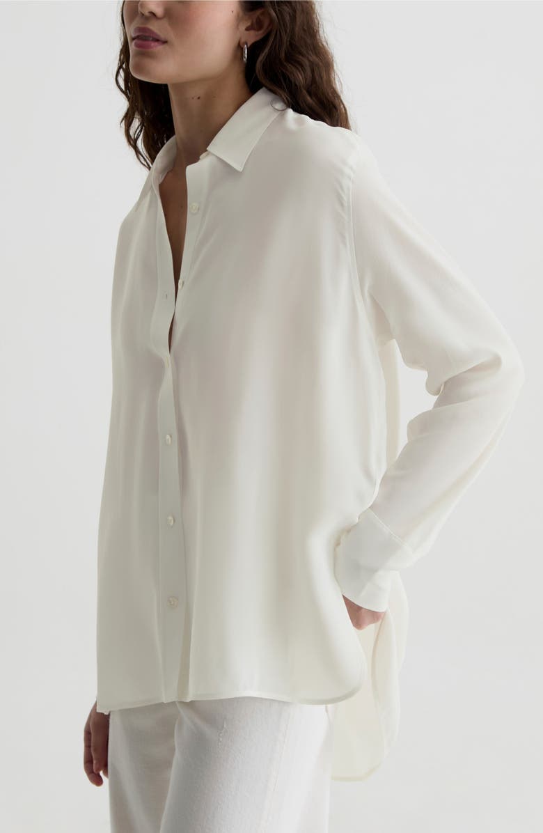 AG Sawtelle Button-Up Shirt, Alternate, color, Powder