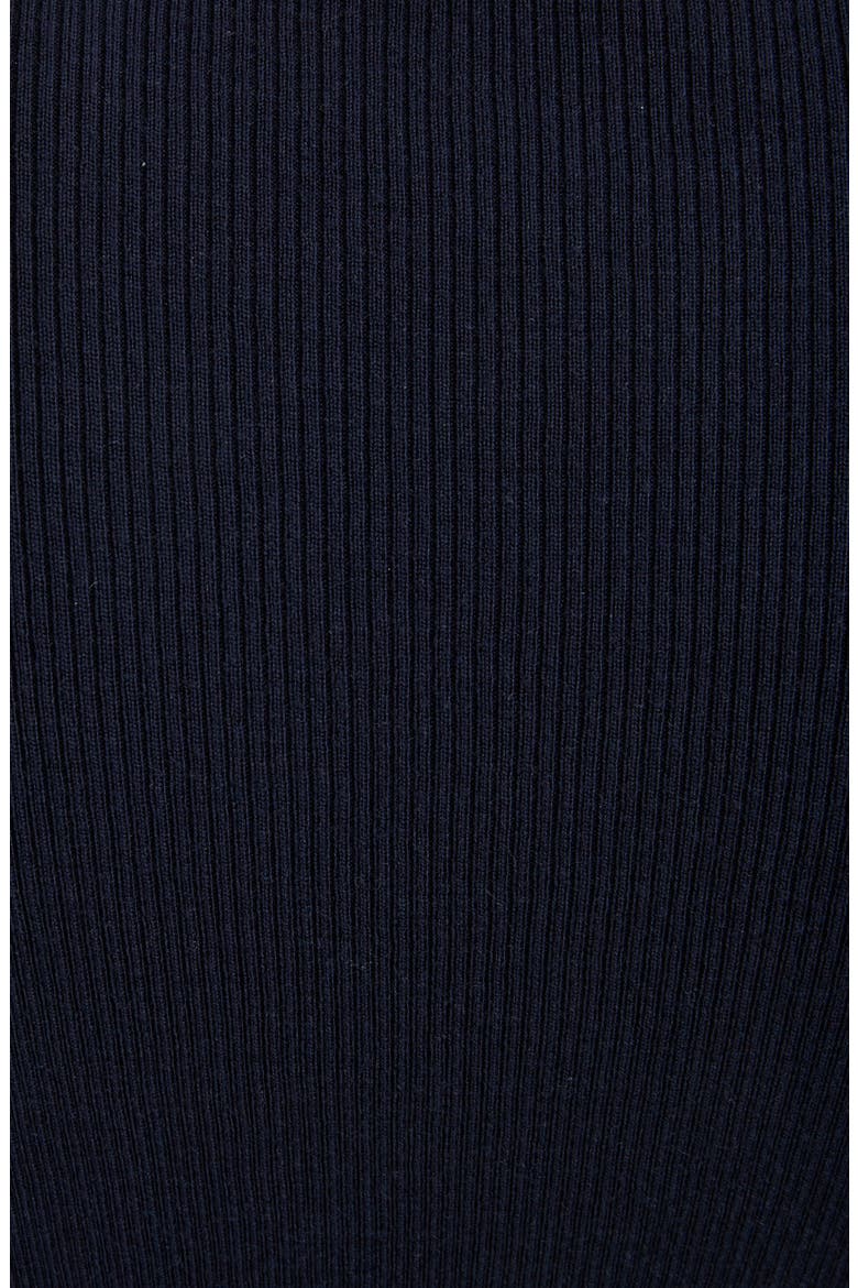 Rib Wool Blend Sweater, Alternate, color, NAVY