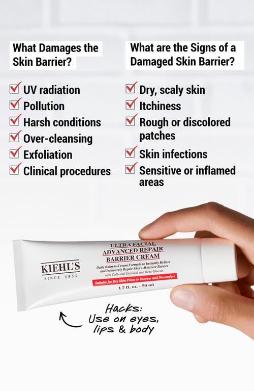 Kiehl's Since 1851 Ultra Facial Advanced Repair Barrier Cream In No Color