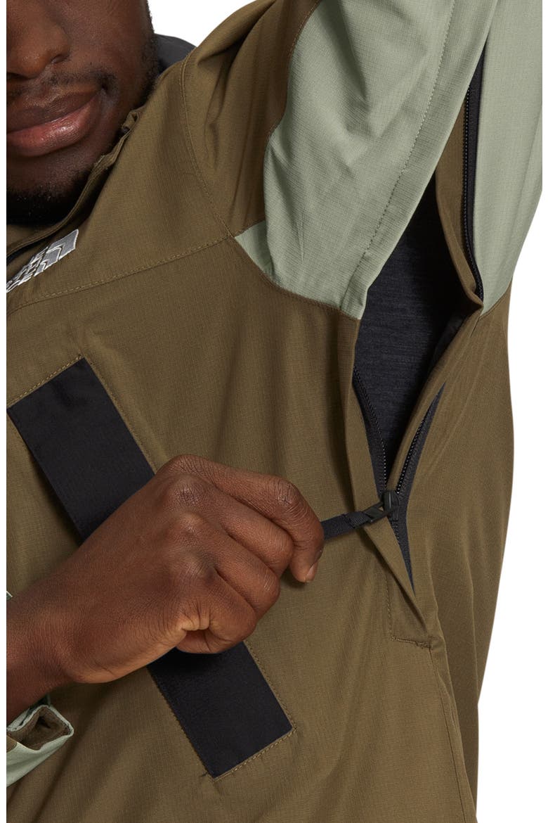 Goldmill Water Repellent Insulated Jacket, Alternate, color, MILITARY OLIVE/ TEA GREEN