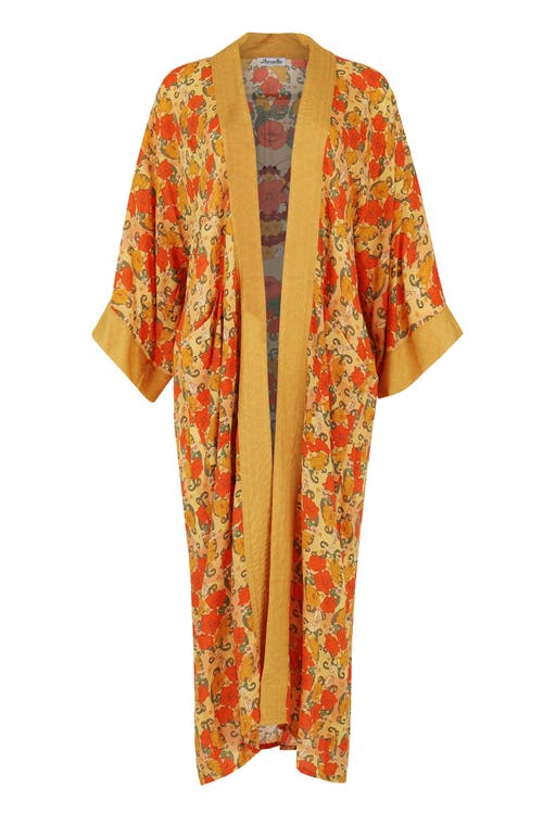 Henelle Duster Robe In Bloom