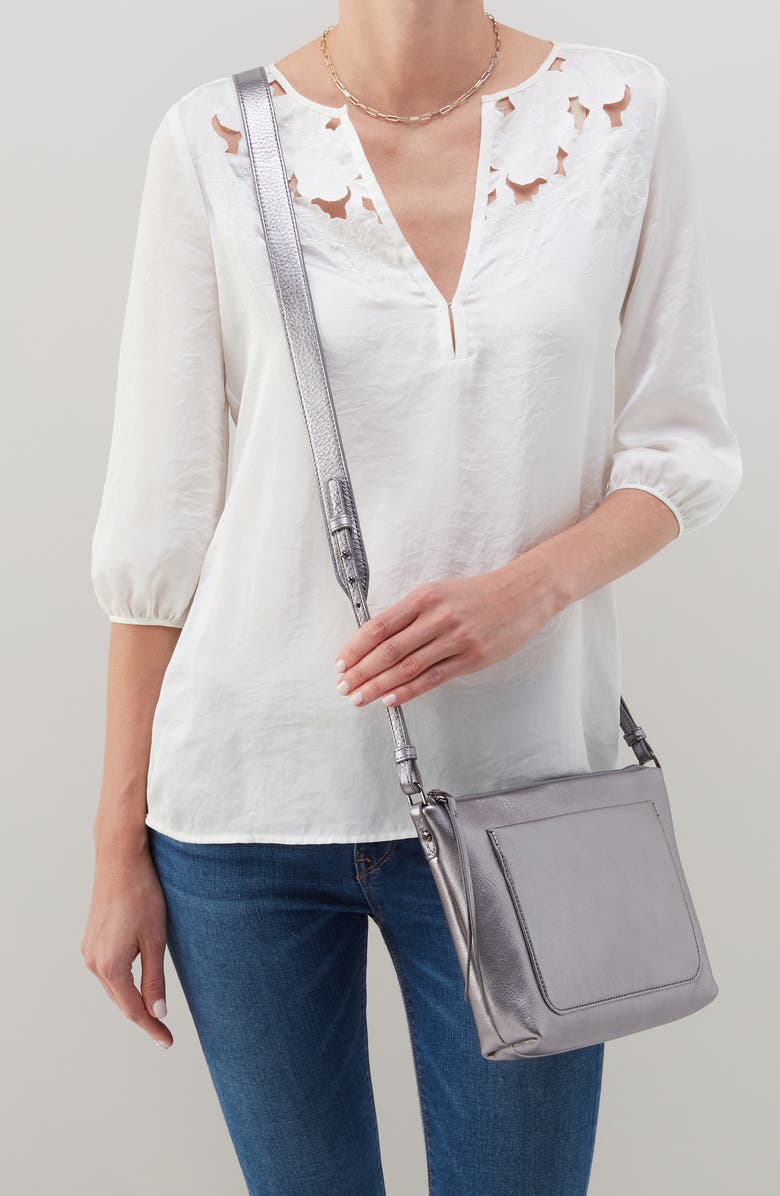 HOBO Medium Tripp Leather Crossbody Bag, Alternate, color,