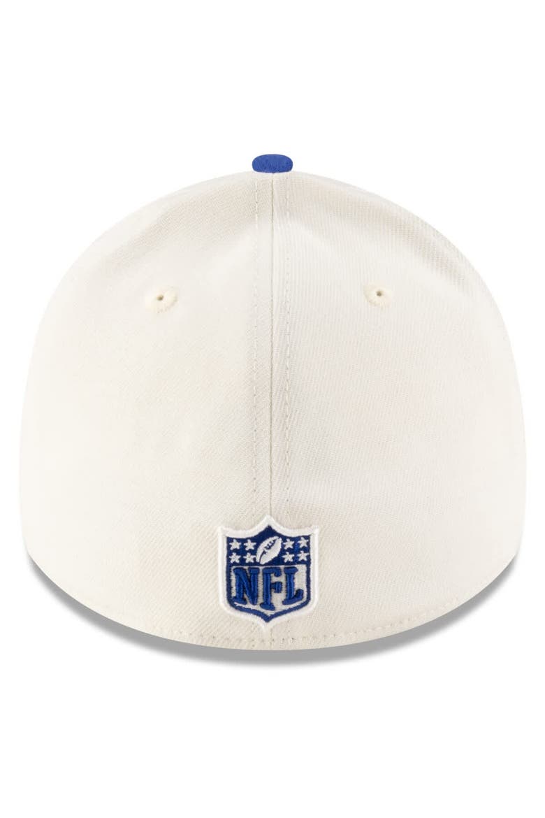 Men's New Era  Cream/Royal New York Giants 2025 NFL Draft 39THIRTY Flex Hat, Alternate, color, Cream