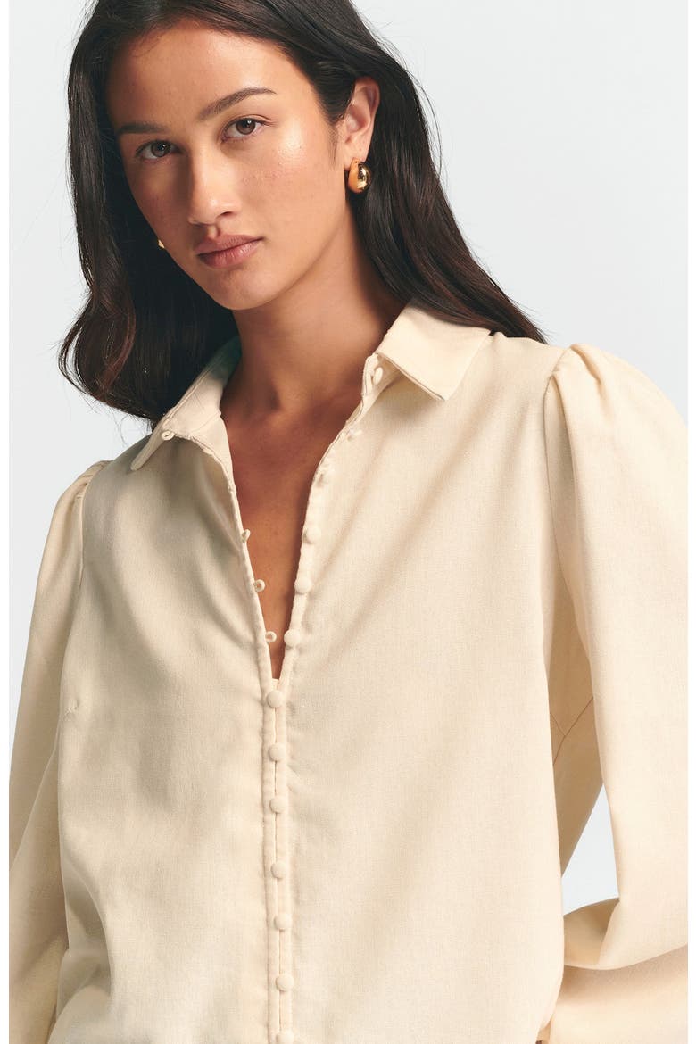 Pico Blouse, Alternate, color, Neutral