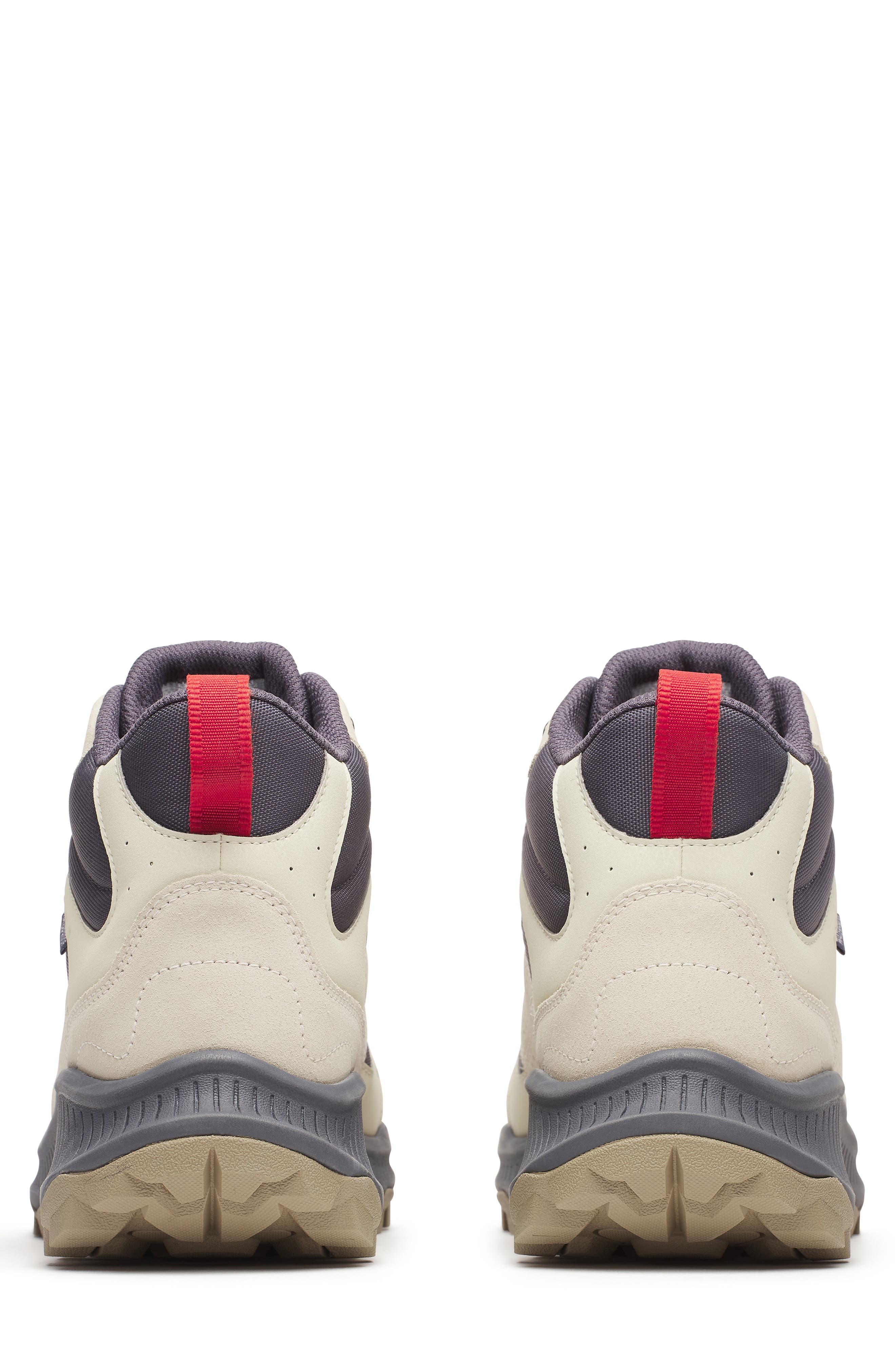 Merrell Tempo Sol Waterproof Mid Top Hiking Boot, Alternate, color, Stucco/ Comet