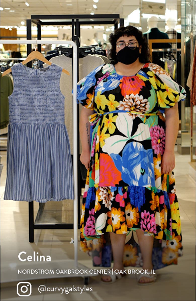 Stripe Smocked Dress, sales video thumbnail