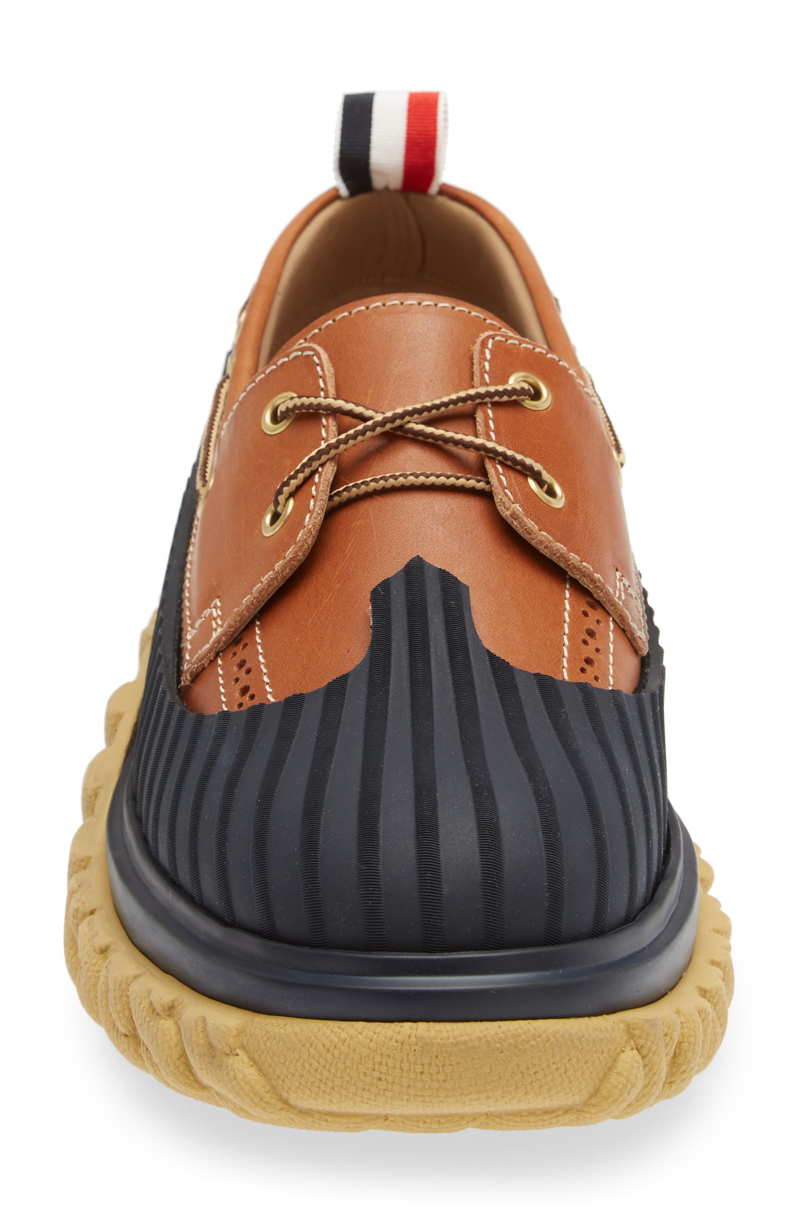 Thom Browne Duck Boat Shoe, Alternate, color, 