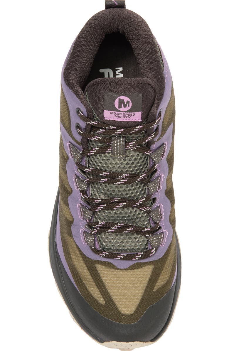 Merrell Moab Speed Gore-Tex<sup>®</sup> Mid Hiking Shoe, Alternate, color,