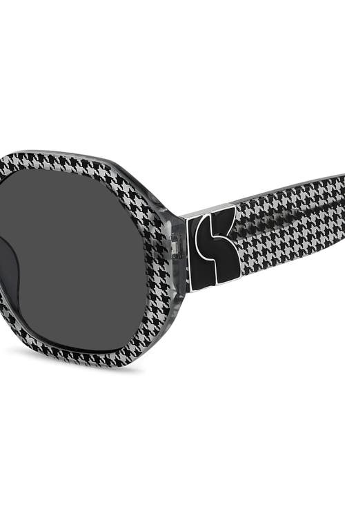 Kate Spade New York Flynnie 54mm Geometric Sunglasses