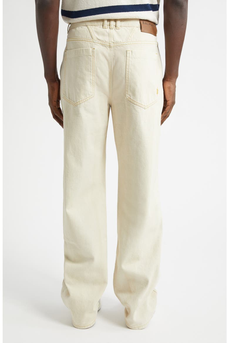 Relaxed Fit Jeans, Alternate, color, BEIGE