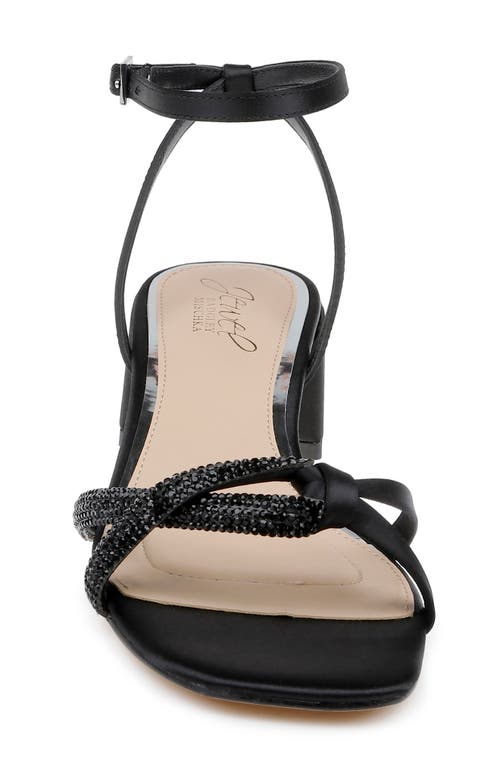 Jewel Badgley Mischka Fern Ankle Strap Sandal In Multi