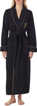 Lauren Ralph Lauren Monogram Fleece Robe