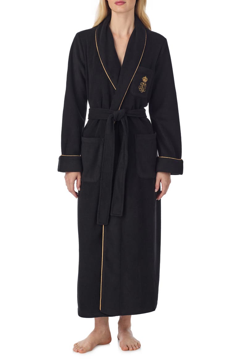 Monograph Robe Monogram Fleece Robe (Women) | Nordstrom