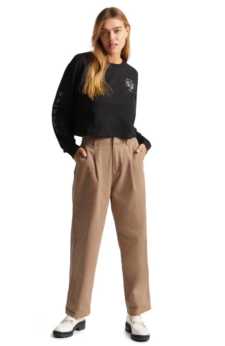 Brixton Victory Cotton Trousers, Alternate, color,