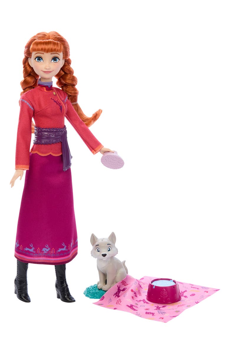 Disney Frozen Anna & Wolf Club Set, Alternate, color, Purple Multi