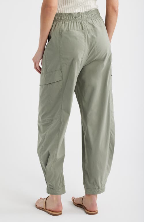 Wit & Wisdom Ultra Skyrise Wide Leg Cargo Pants In Green
