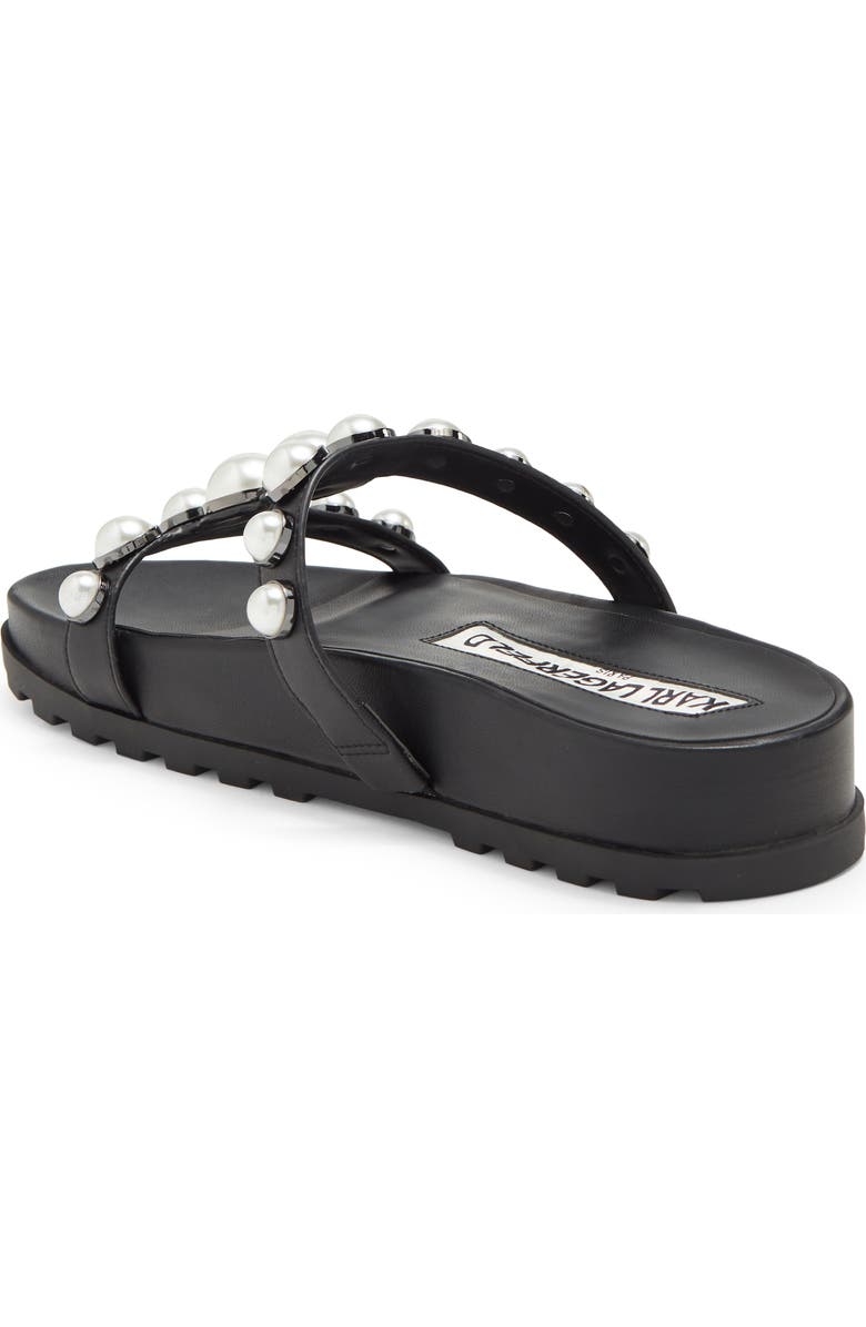 KARL LAGERFELD PARIS Blithe Slide Sandal, Alternate, color,