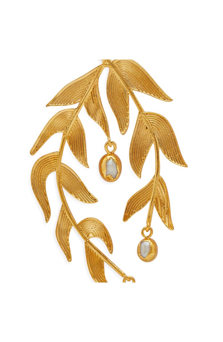 Dhwani Bansal SOOKI CHANDELIER EARRINGS, Alternate, color, Gold Plated