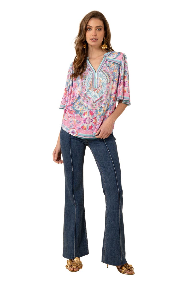 Hale Bob Kaitlyn Jersey Top, Alternate, color, 