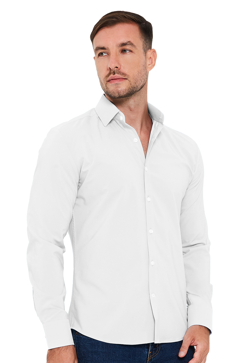 Venture Tech Dress Shirt - Classic Fit, Main, color, White
