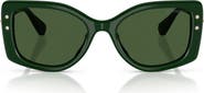 Swarovski 54mm Pillow Sunglasses