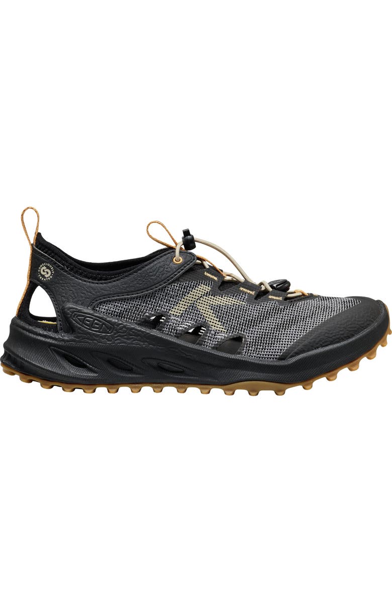 KEEN Zionic ADV Hiking Sneaker, Alternate, color, Black/ Oak Buff