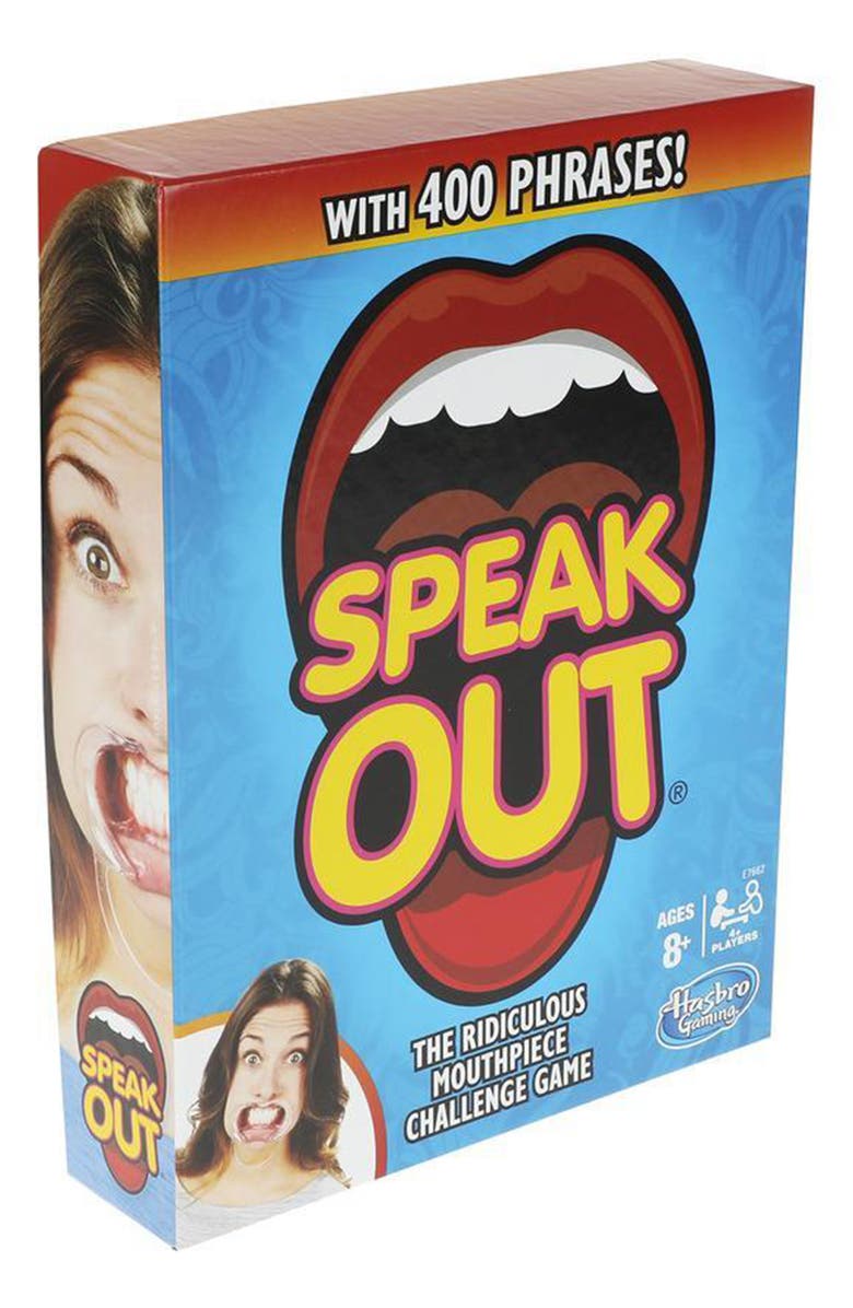 HASBRO Speak Out Game Mouthpiece Challenge, Main, color, 