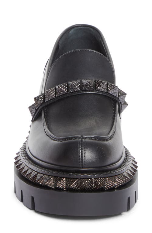 Christian Louboutin St. Roch Stud Platform Loafer