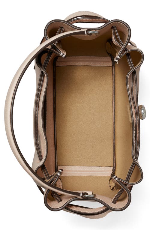 Shop Tory Burch Romy Pebble Leather Bucket Bag