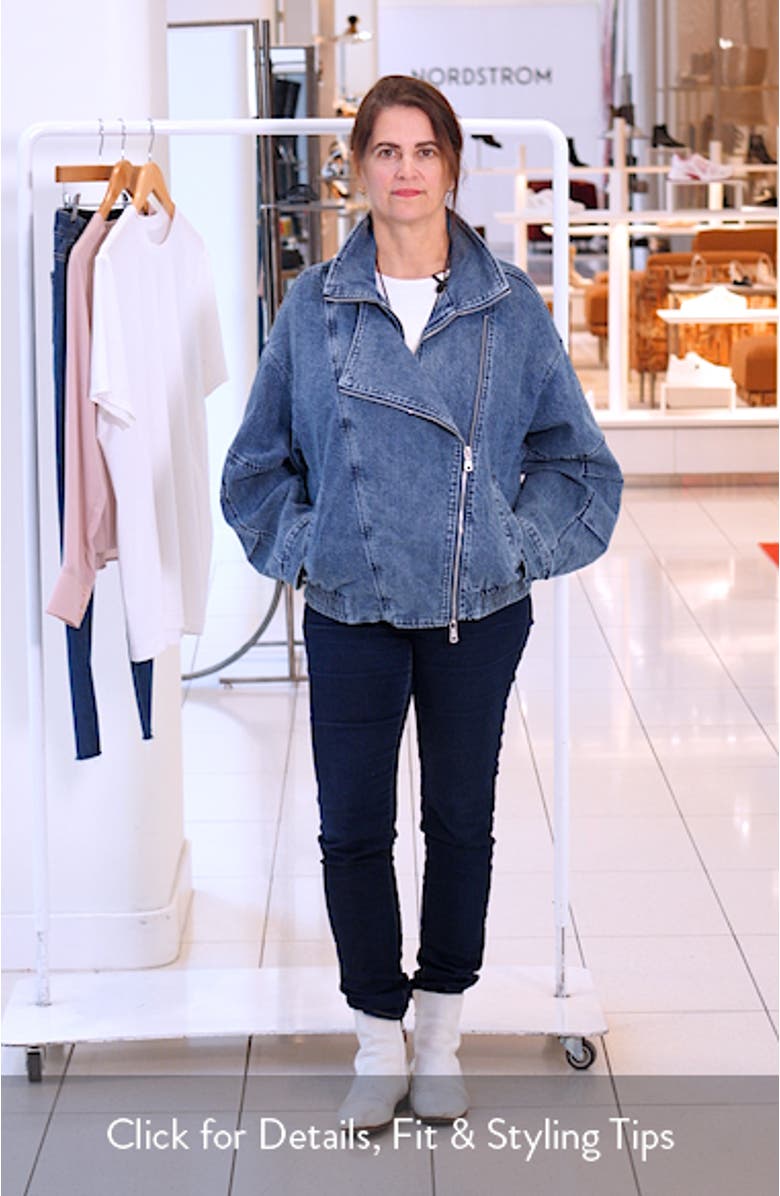 Denim Bomber Jacket, sales video thumbnail