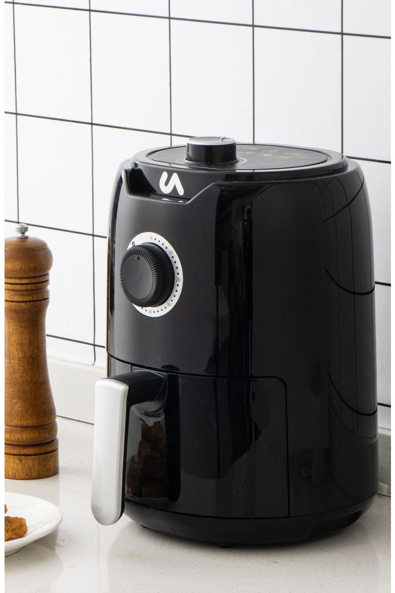 Mini Air Fryer - 2 Qt., Alternate, color, BLACK