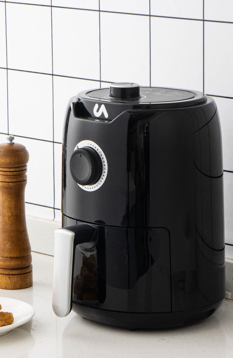 UBER APPLIANCE Mini Air Fryer - 2 Qt., Alternate, color, Black